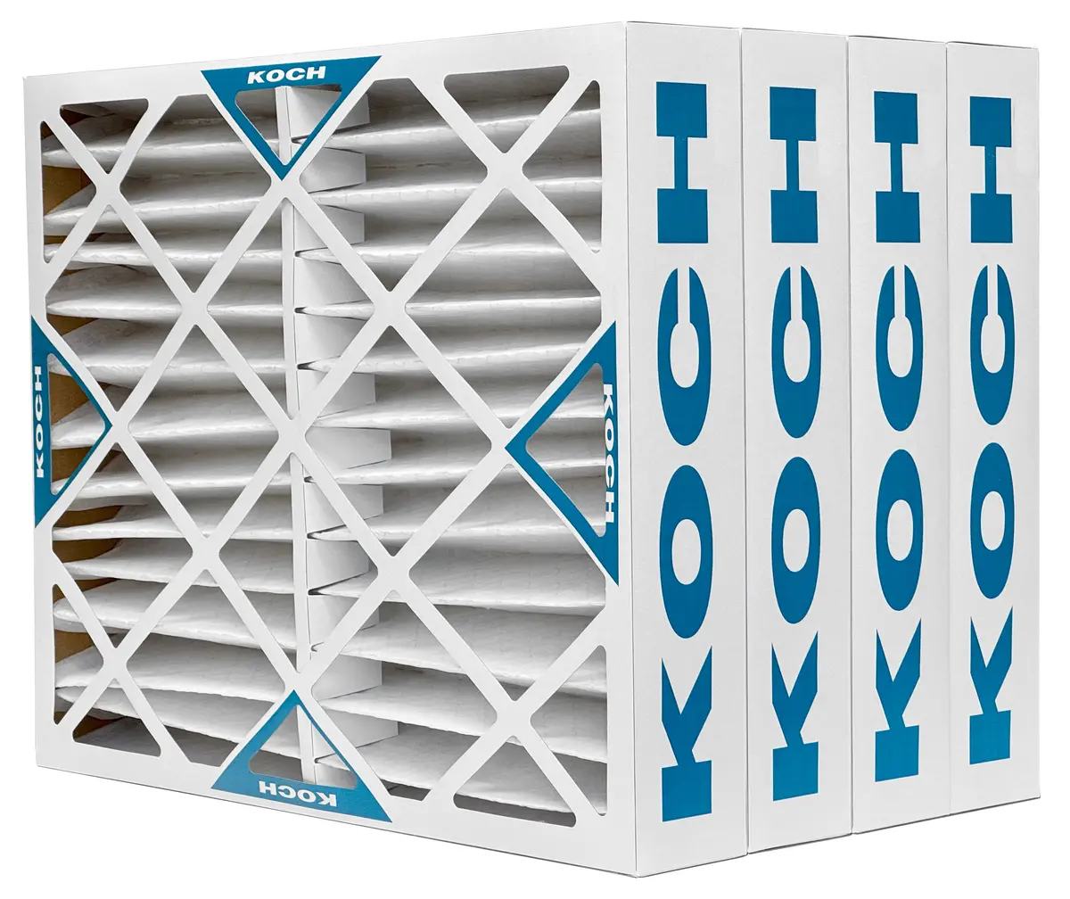 Koch 102-700-028 - 20" X 20" X 4" Pleated Air Filter, Merv 8 3