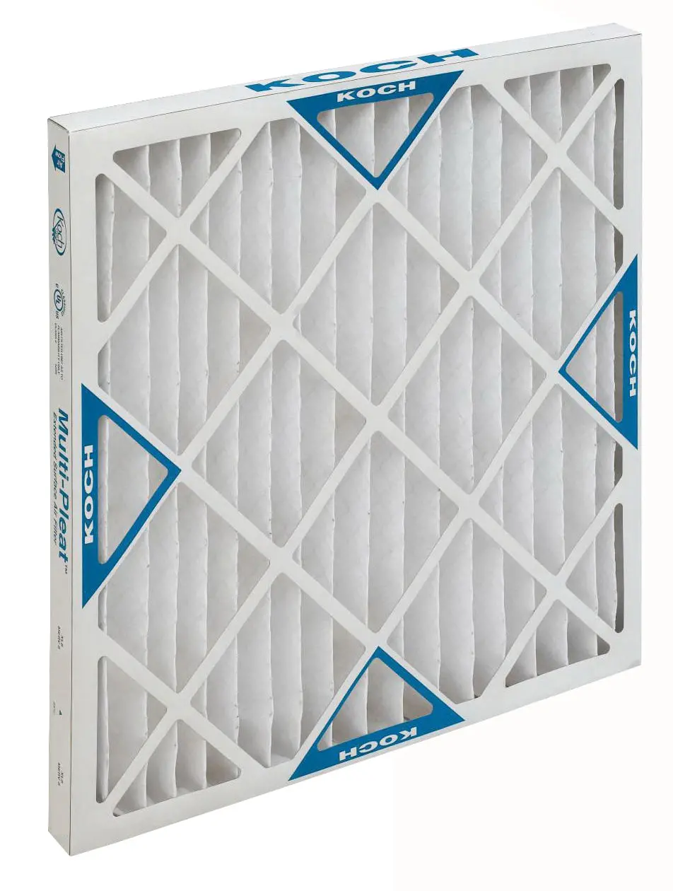 Koch 102-041-012 - 20" X 30" X 1" Pleated Air Filter, Merv 8 1