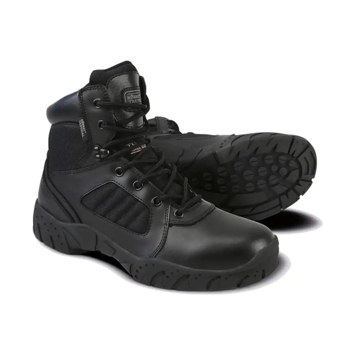 Kombat Uk 6 Inch Pro Side Zip Tactical Combat Black Boots 1