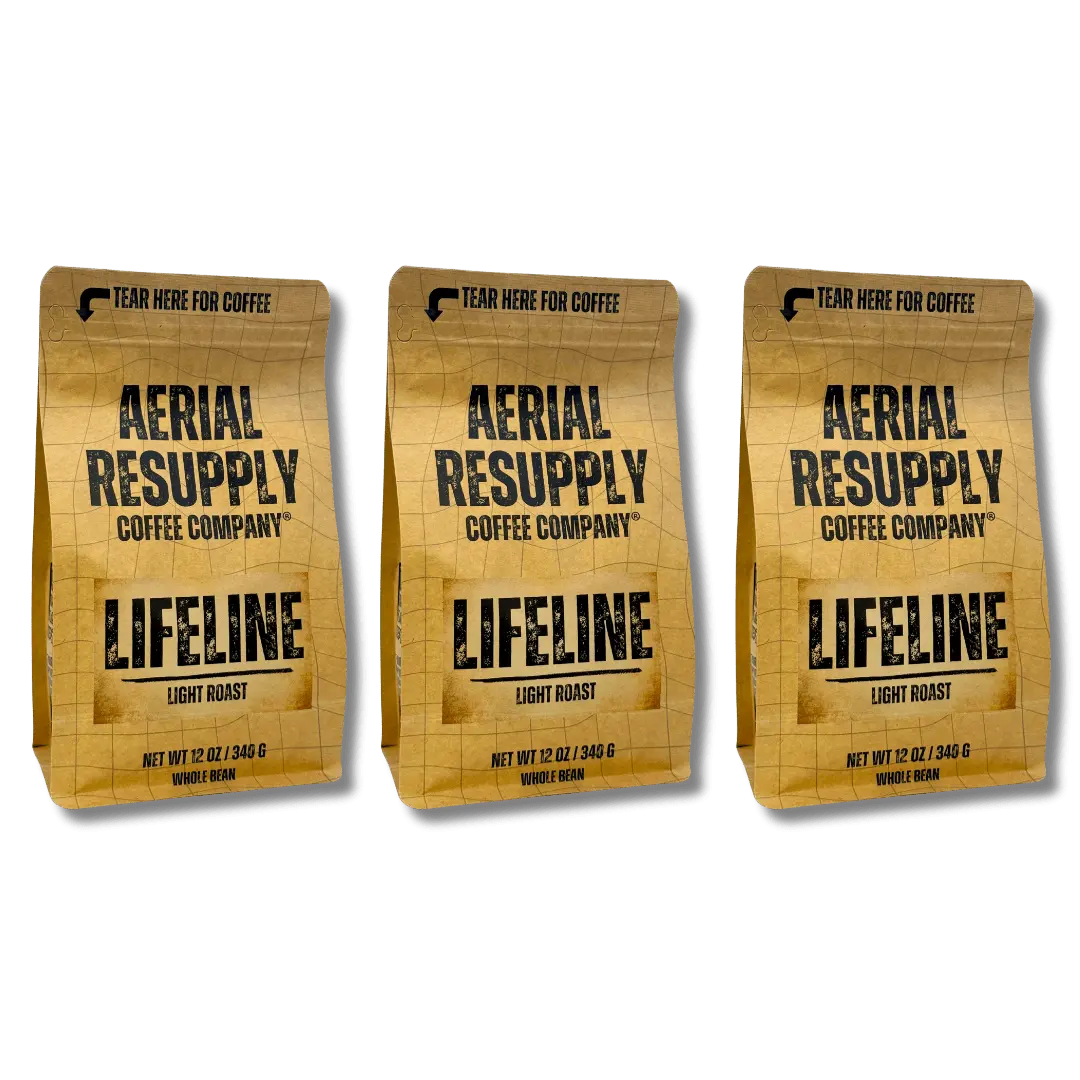 Lifeline Light Roast Coffee – 3 Bag Monthly Subscription 1