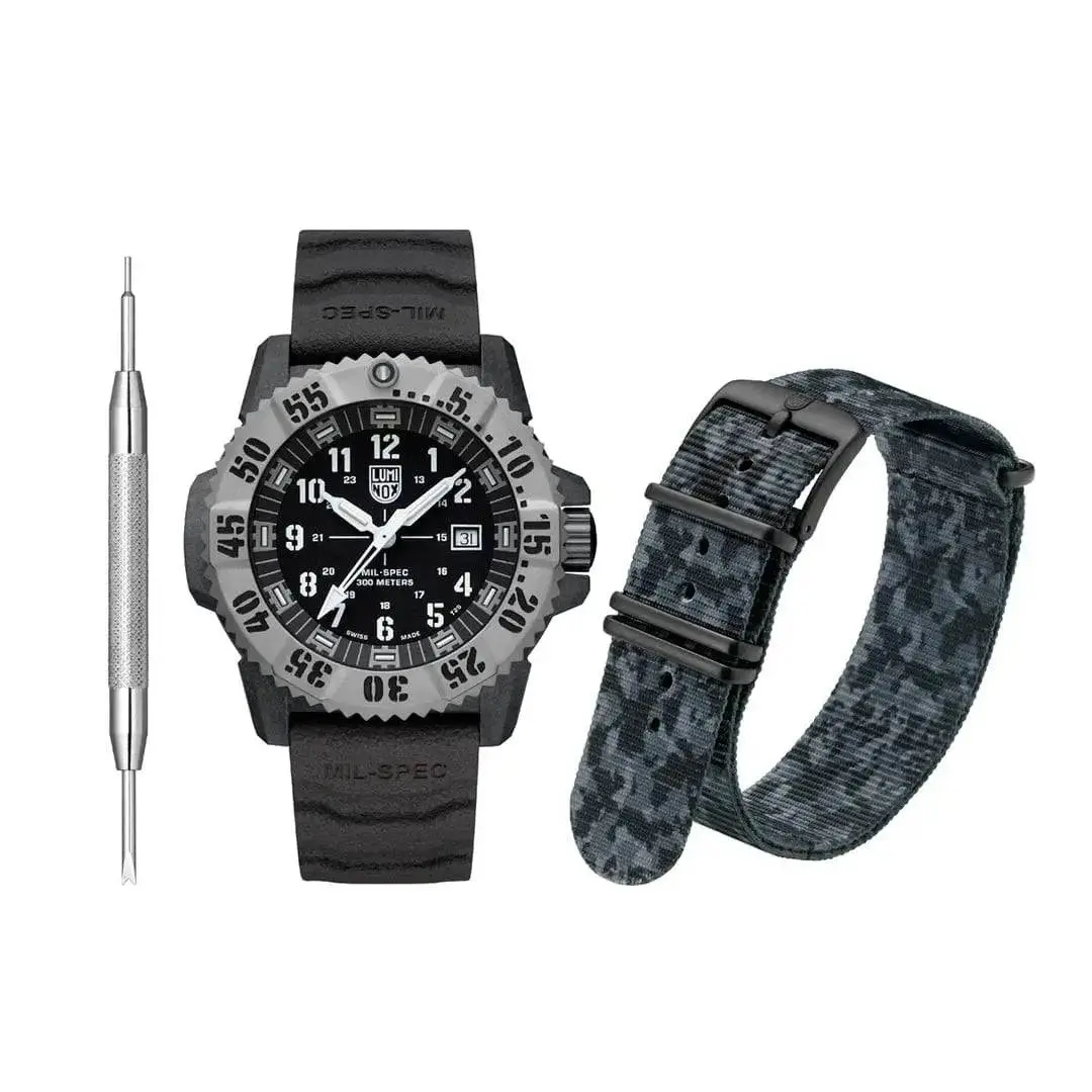Luminox Mil-Spec 3350 Series Watch 46Mm Black Xl.3351.1.Set 1