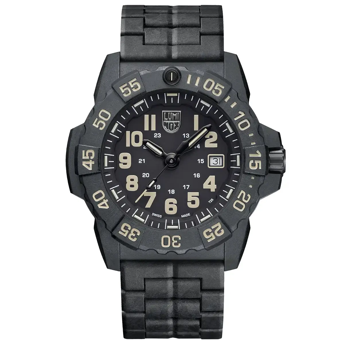 Luminox Navy Seal Military Black Dive Watch 45Mm Xs.3510 1