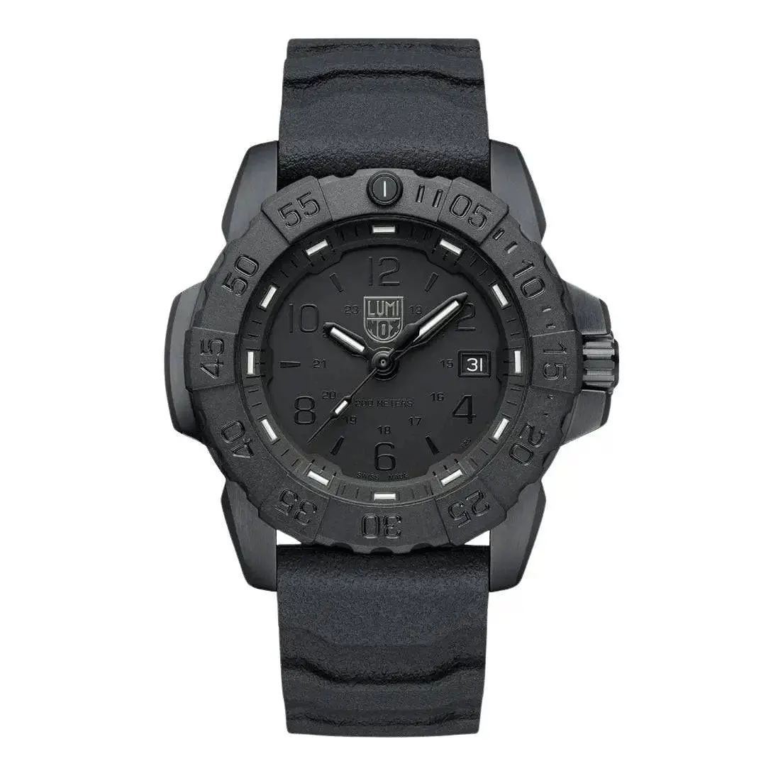 Luminox Navy Seal Steel 3250 Time Date Series Black 45Mm Xs.3251.Bo.Cb 1