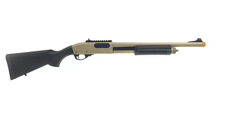 Matador Tactical M870 Tsg Charger Gas Shotgun (Tan/De) 1