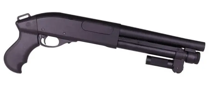 Matador Tactical M870 Csg Super Shorty Gas Breacher Shotgun (Bk / De) 1