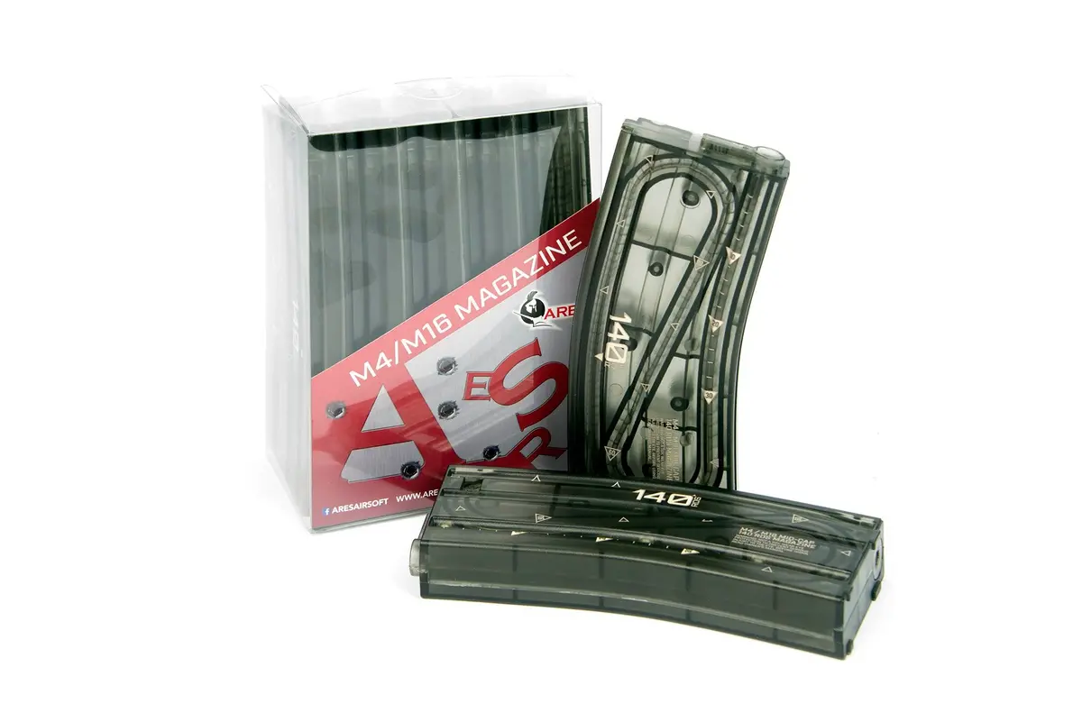 Ares 140Rd Stanag Magazine (Abs) (Translucent) 1