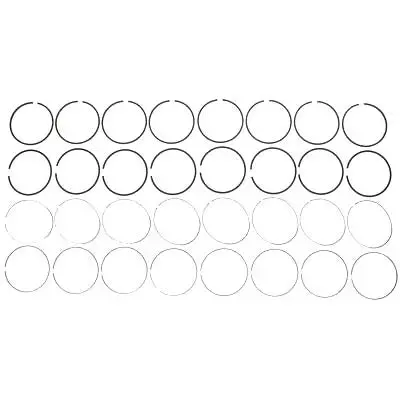 Mahle 41909 Complete Piston Ring Set (Standard) For Chevy/Gmc 6.6L Duramax Engines 2001-2010 1
