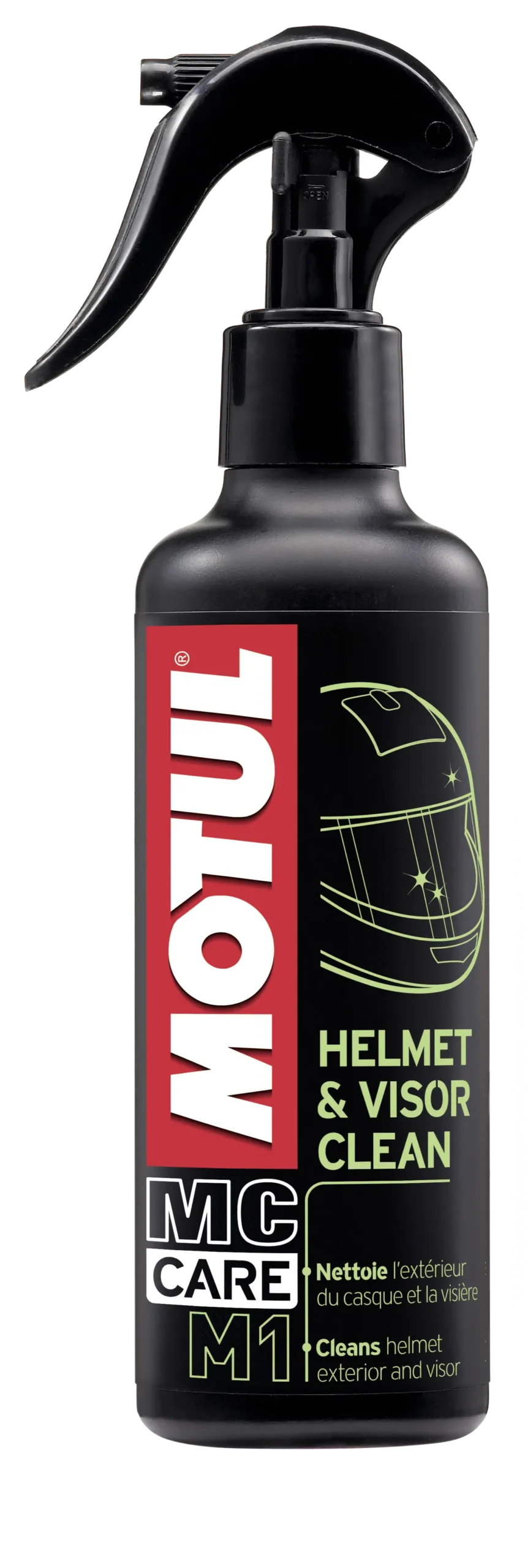 Motul M1 Helmet & Visor Clean 250Ml Cleaner 1