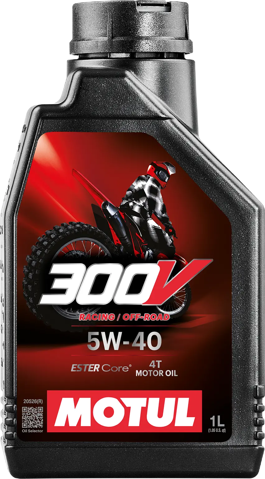 Motul 300V 5W40 Off Road Engine Oil 1