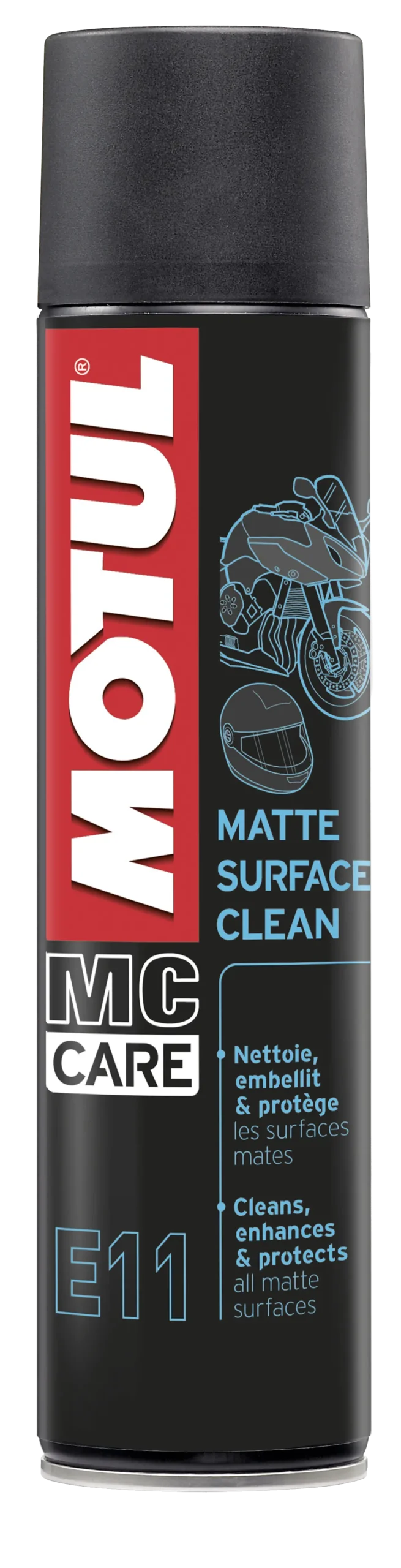 Motul E11 Matte Surface Clean 400Ml Cleaner 1