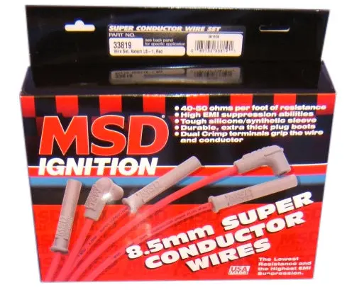 Msd Spark Plug Wires For Katech Coil Relocation Kit 1