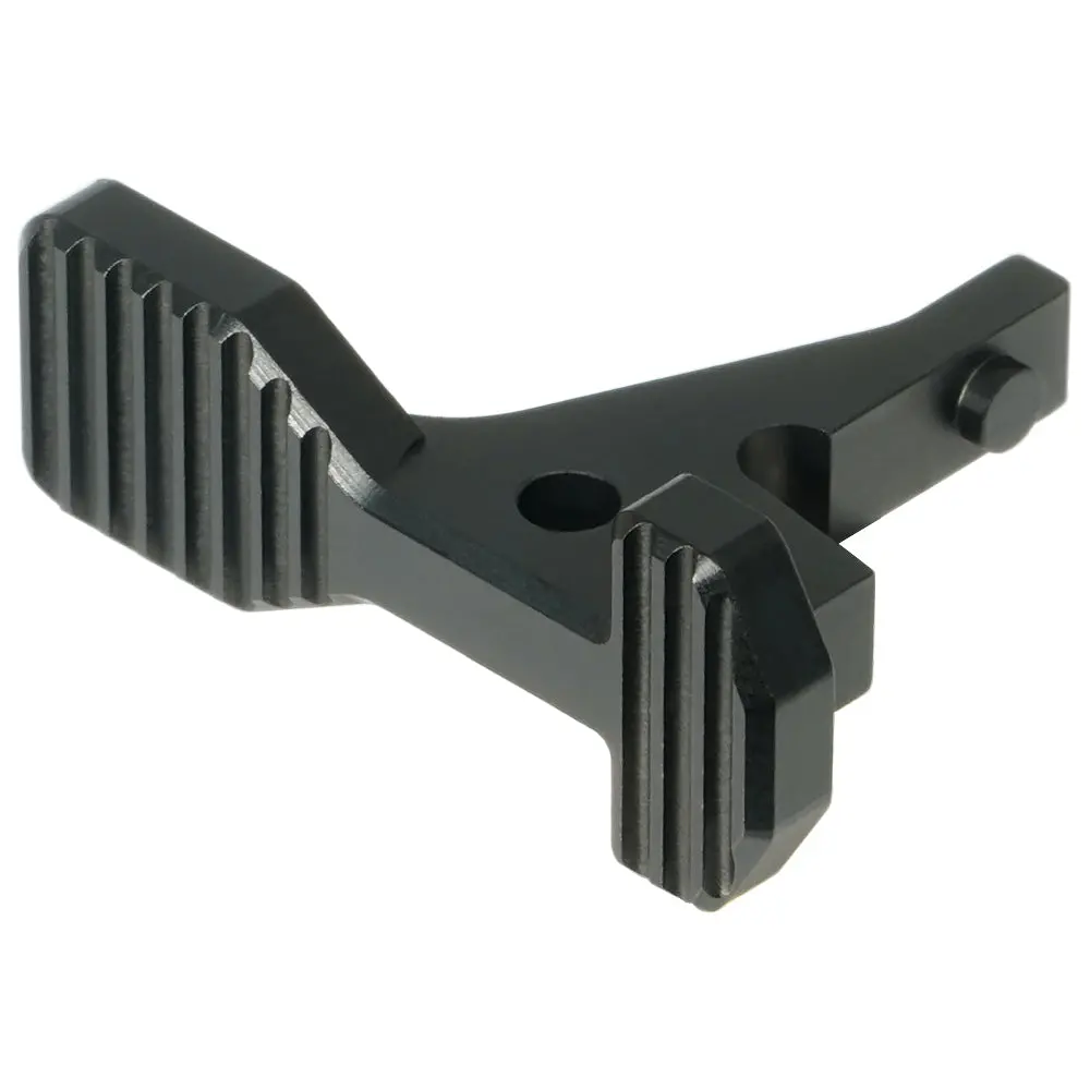 Maxx Cnc Aluminum Enhanced Bolt Catch For Mtw Black (Style B) 1