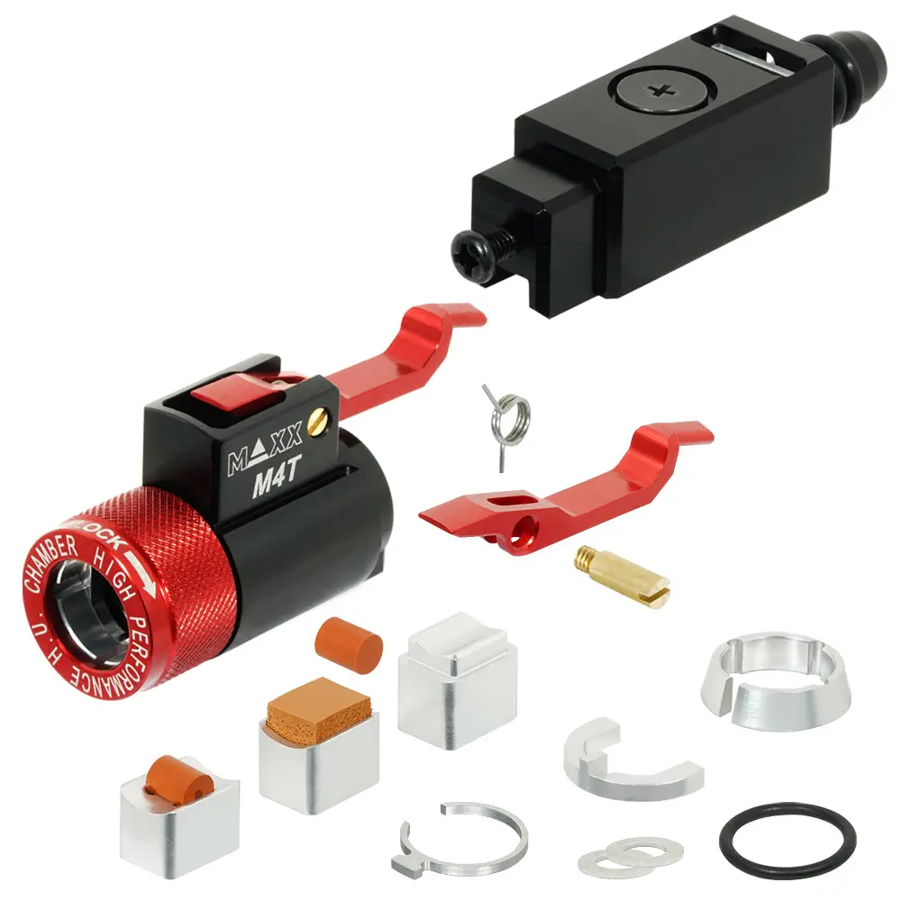 Maxx Cnc Aluminum Hopup Chamber/Adjuster M4t (For Tm Mws M4) 1