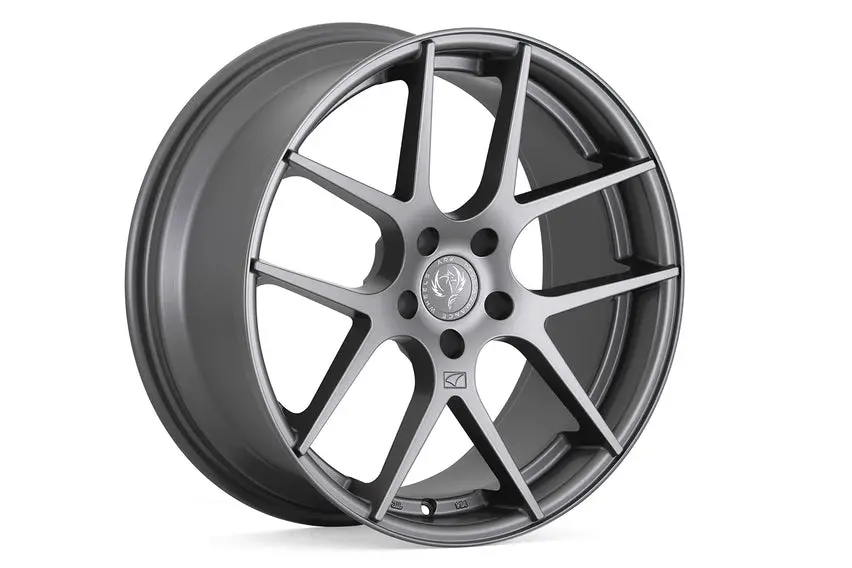 270 Cast Wheel | Matte Gunmetal | 19X9.5 | Offset 15 | Pcd 5X114.3 | Cb 73.1 | Ark - Cw270-1995.15Mg 1