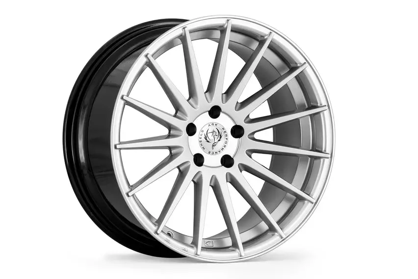 225S Cast Wheel | Hyper Silver | 19X9.5 | Offset 15 | Pcd 5X114.3 | Cb 73.1 | Ark - Cw225s-1995.15Hs 1