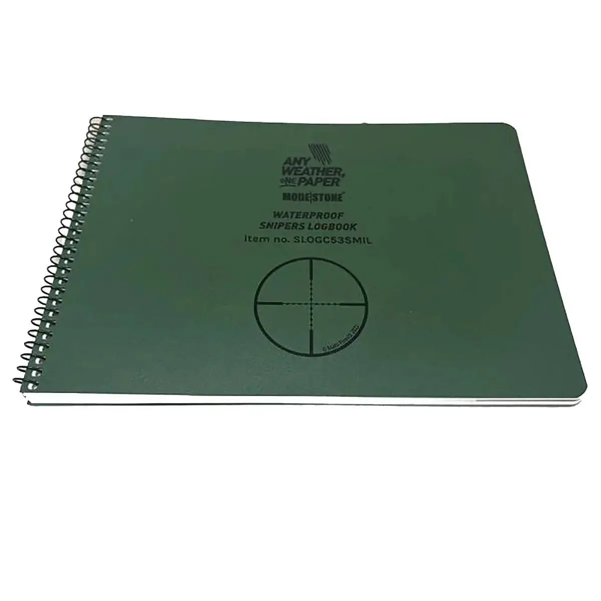 Modestone Snipers Waterproof Logbook 1