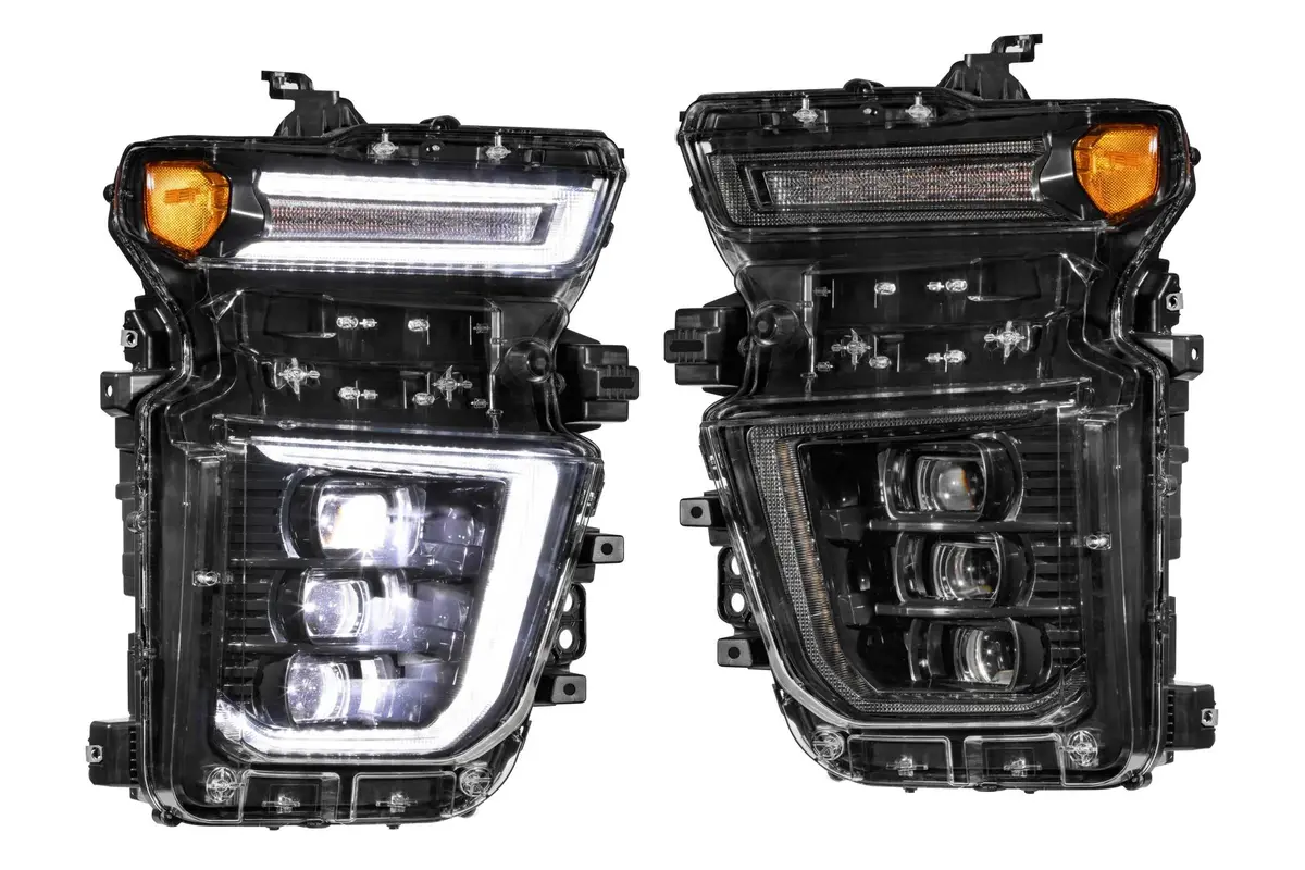 Morimoto Chevrolet Silverado Hd (20-24): Xb Led Headlights Plug-N-Play Bi-Led Housings 1