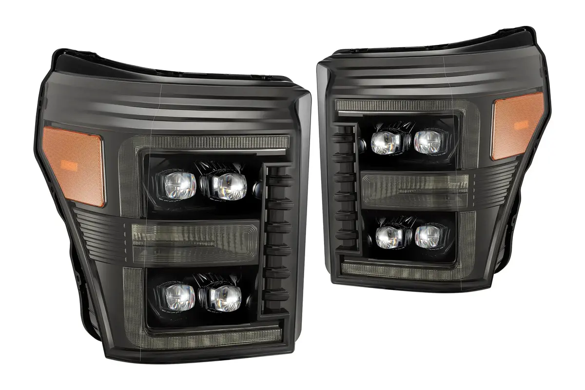 Morimoto Ford Super Duty (11-16): Alpharex Nova Headlights Led Projector Headlights 1