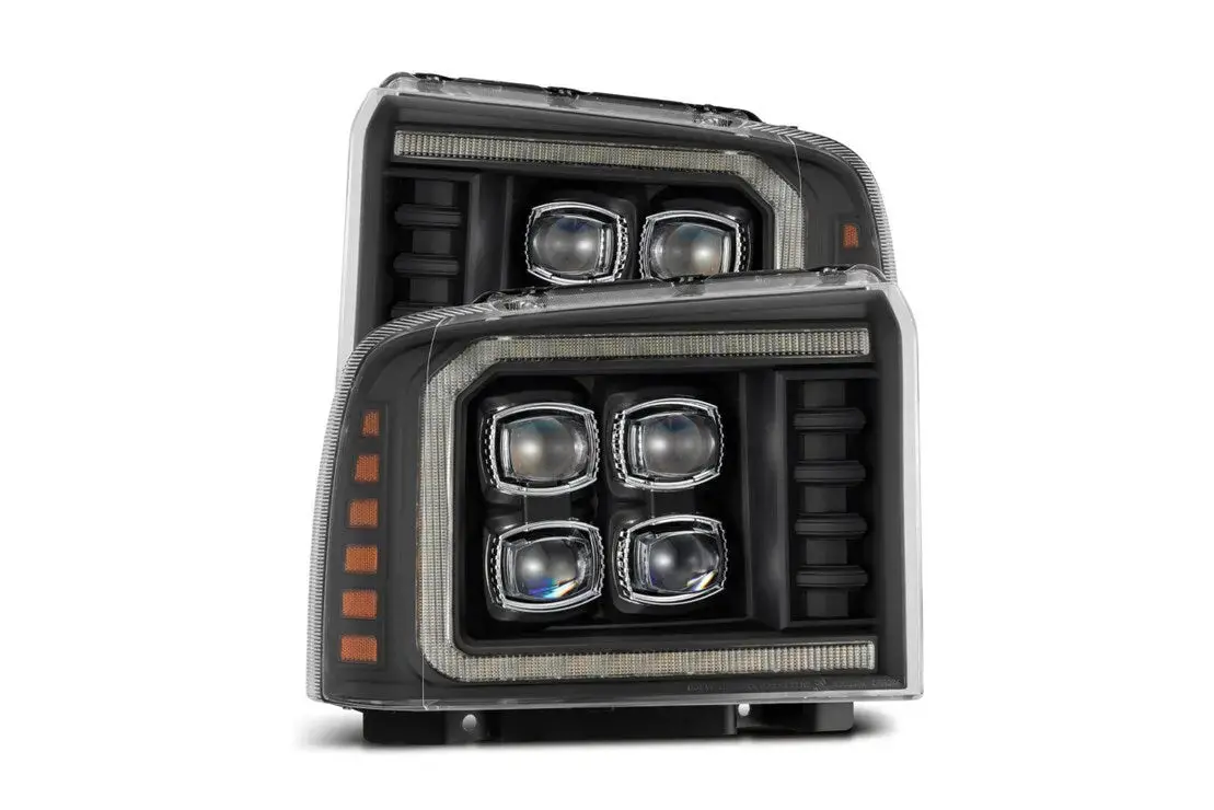 Morimoto Ford Super Duty (05-07): Alpharex Nova Headlights Led Projector Headlights 1