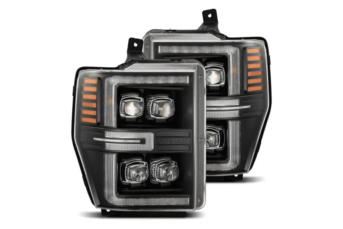 Morimoto Ford Super Duty (08-10): Alpharex Nova Headlights Led Projector Headlights 1
