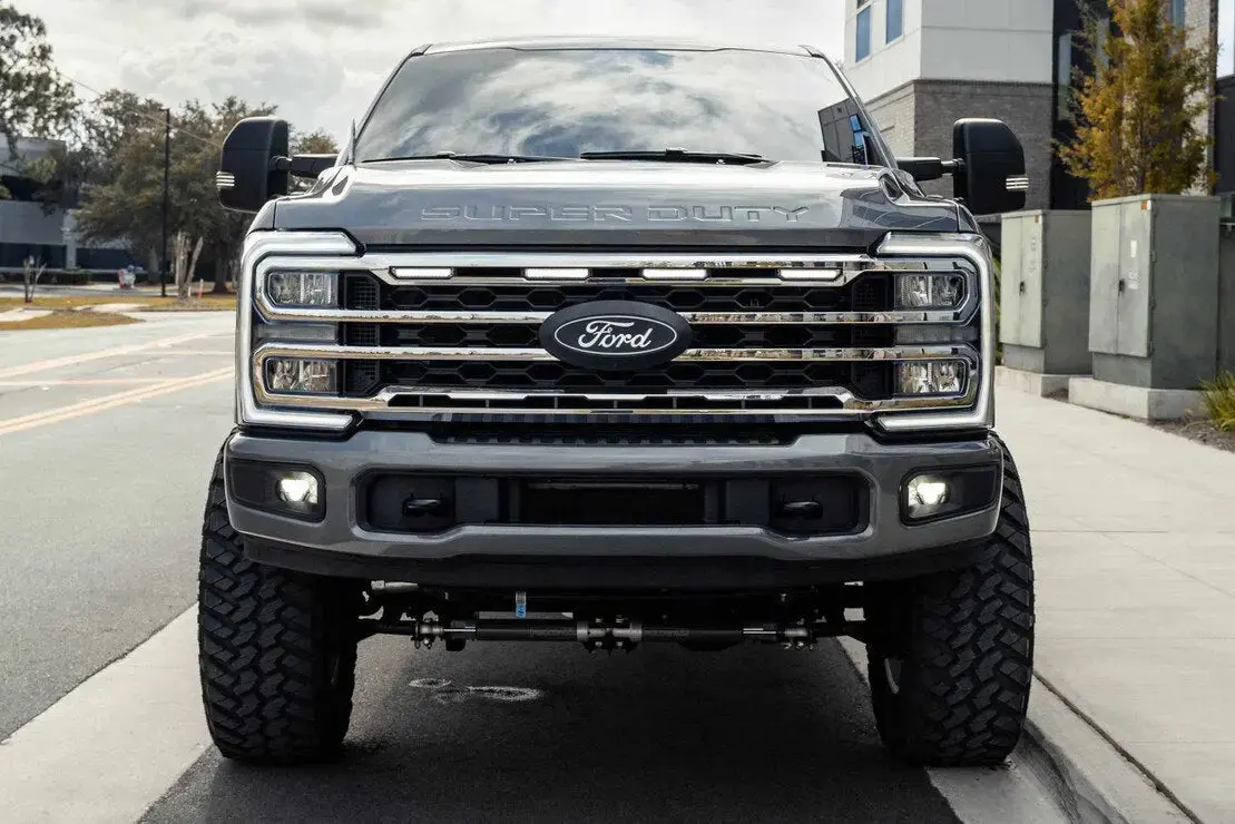 Morimoto Xbg Led Drl Grille – Chrome For 2023+ Ford Super Duty 1