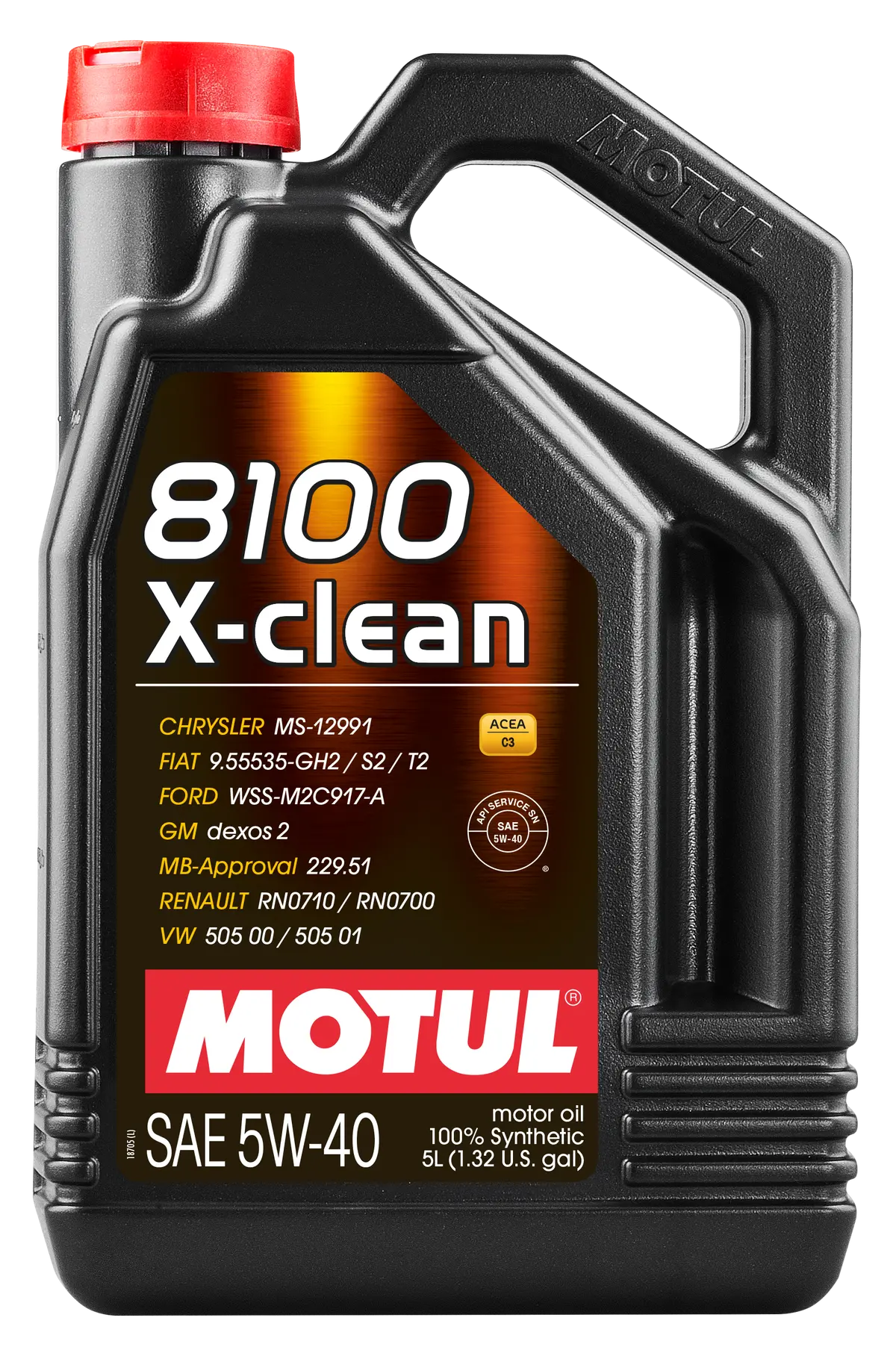 Motul 8100 X-Clean 5W40 Engine Oil 3