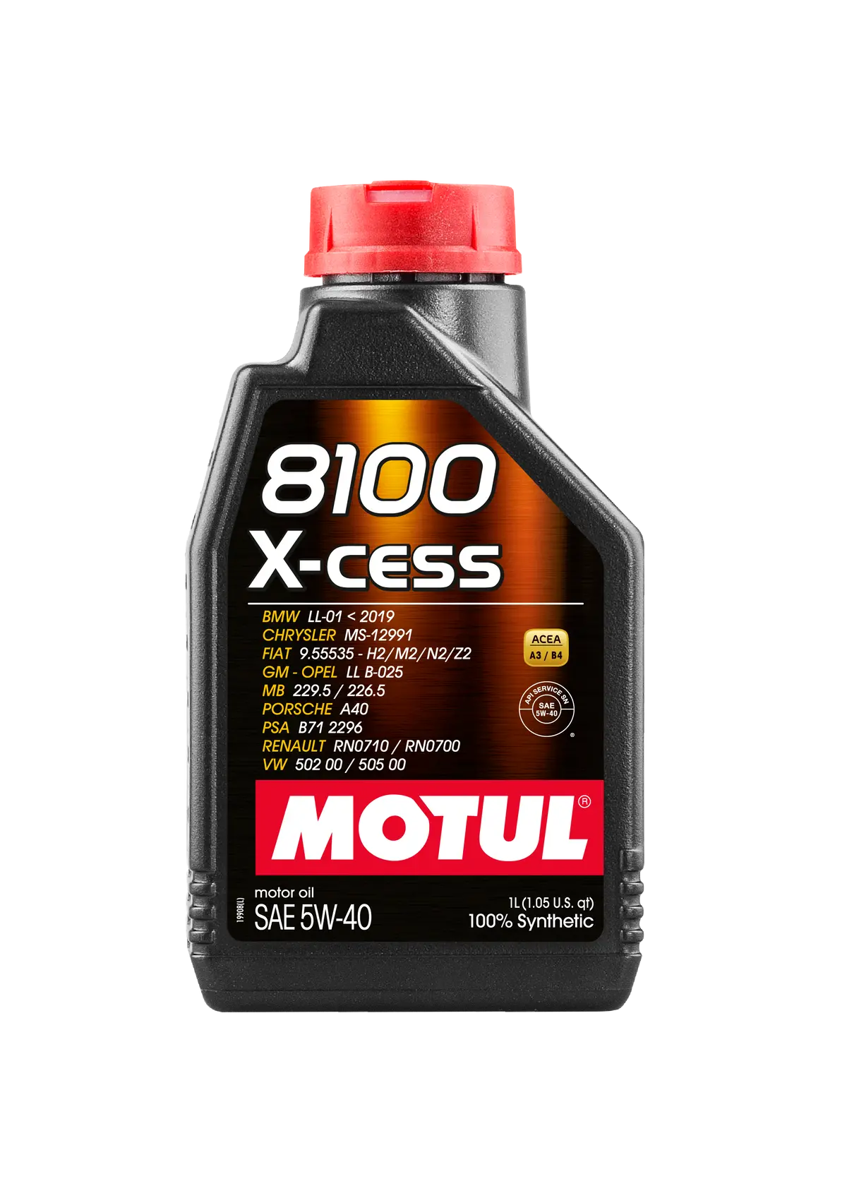 Motul 8100 X-Cess 5W40 Engine Oil 1
