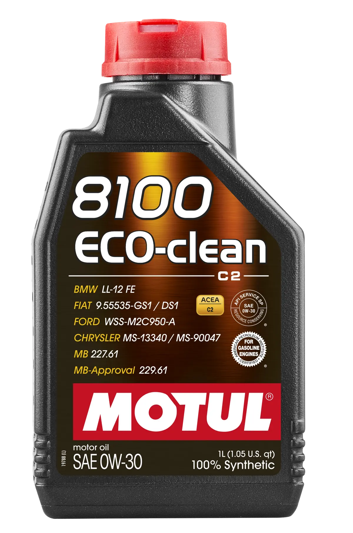 Motul 8100 Eco-Clean 0W30 Engine Oil 1