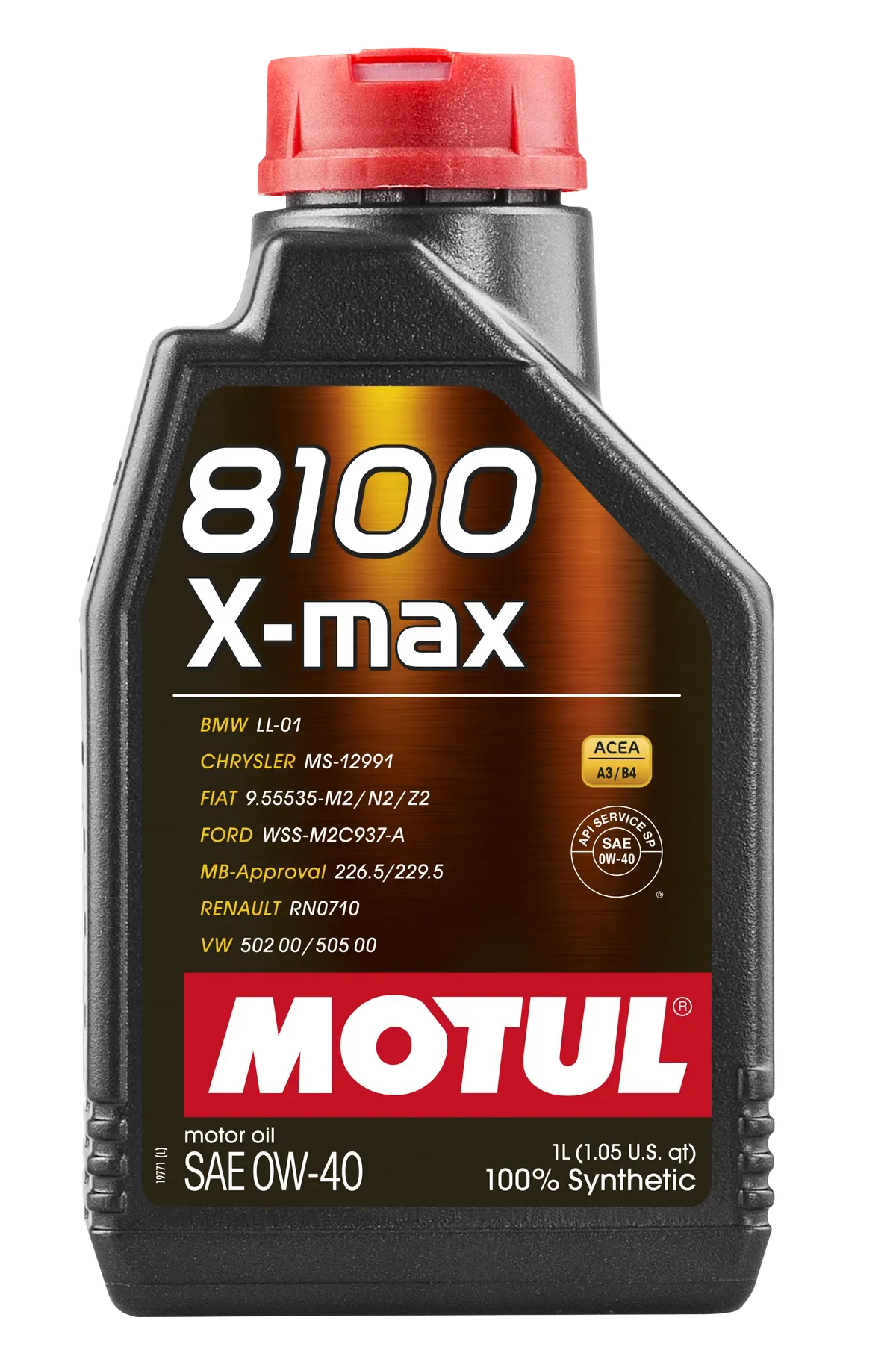 Motul 8100 X-Max 0W40 Engine Oil 1