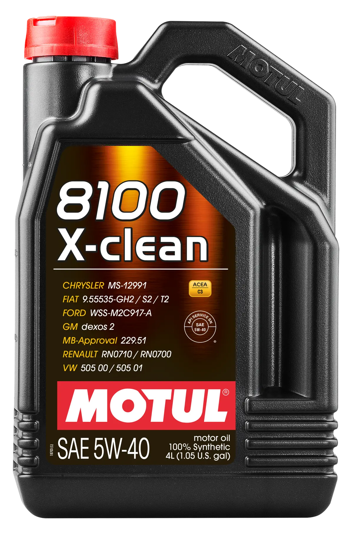 Motul 8100 X-Clean 5W40 Engine Oil 2