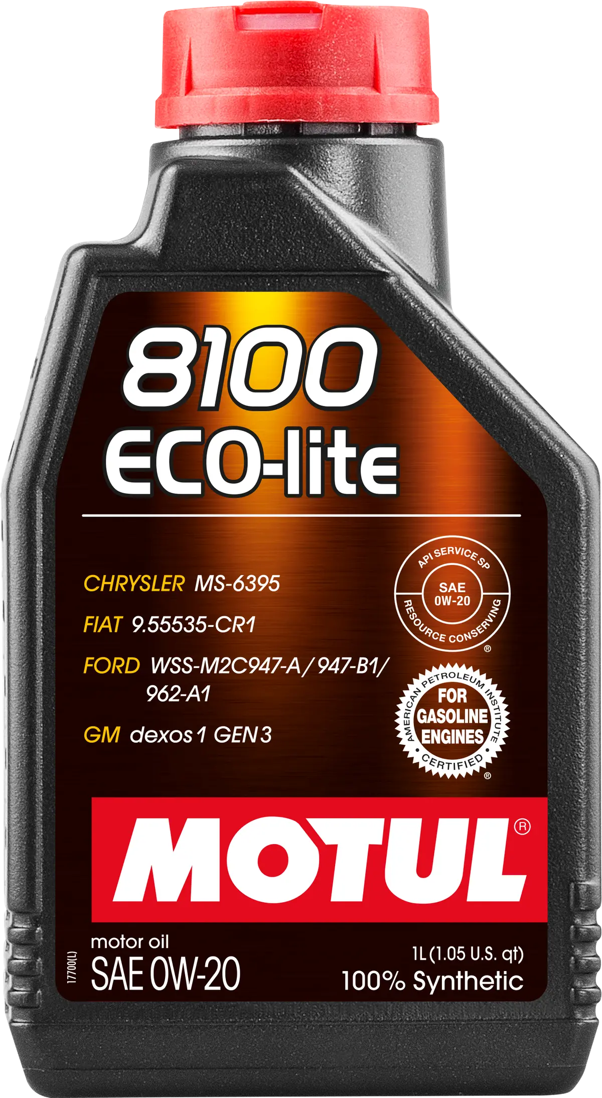 Motul 8100 Eco-Lite 0W20 Engine Oil 1