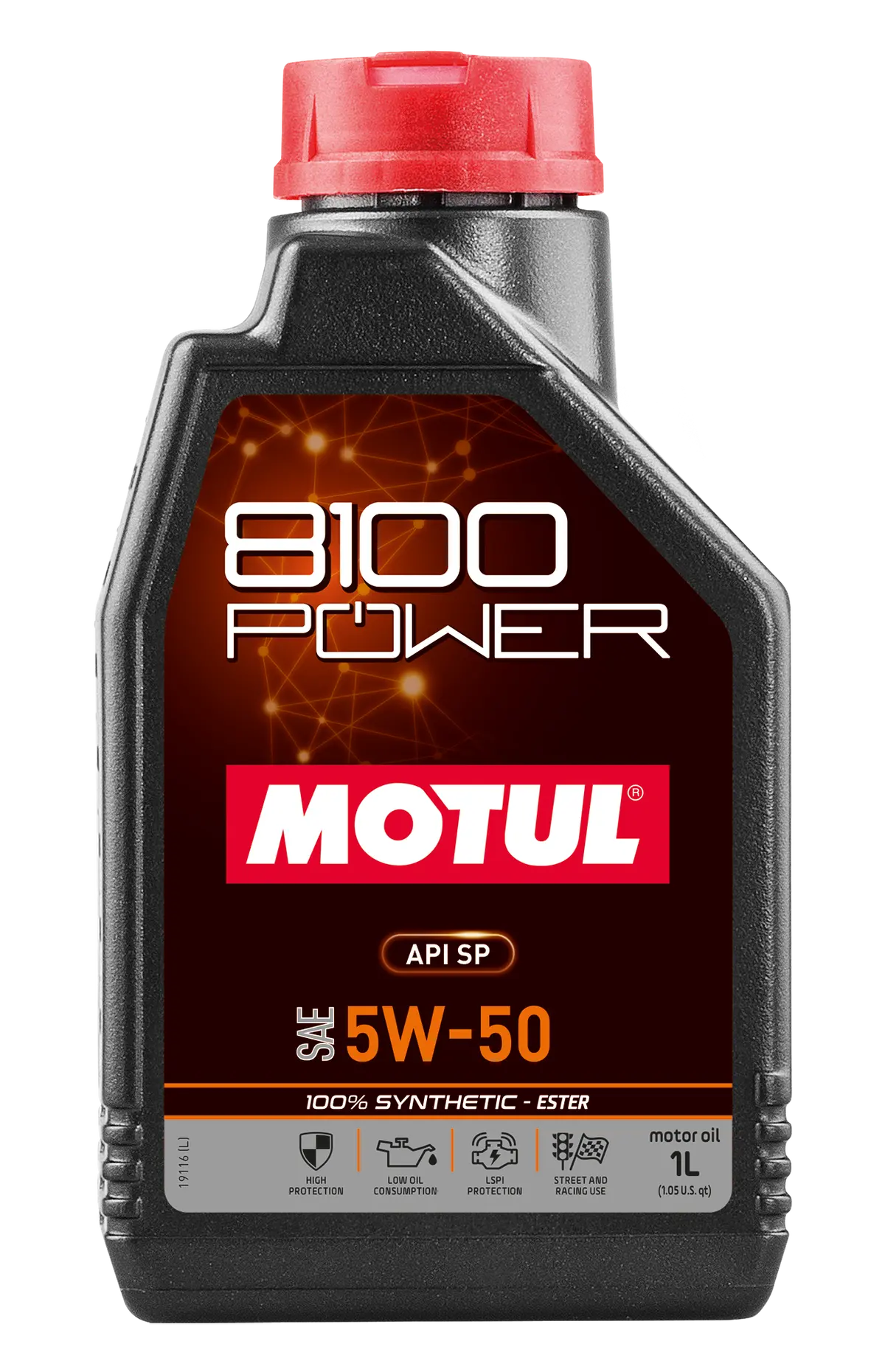 Motul 8100 Power 5W-50 Engine Oil 1