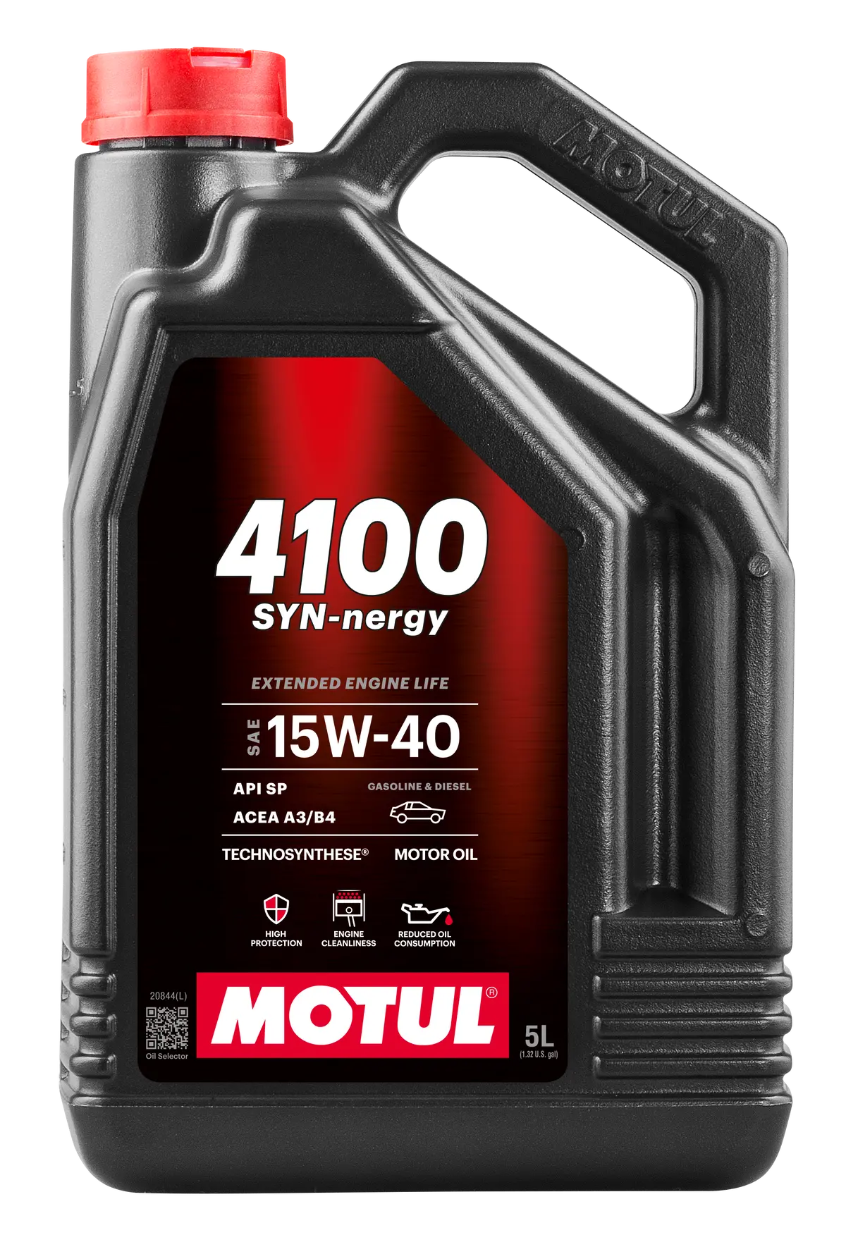 Motul 4100 Syn-Nergy 15W-40 Conventional-Synthetic Hybrid Engine Oil