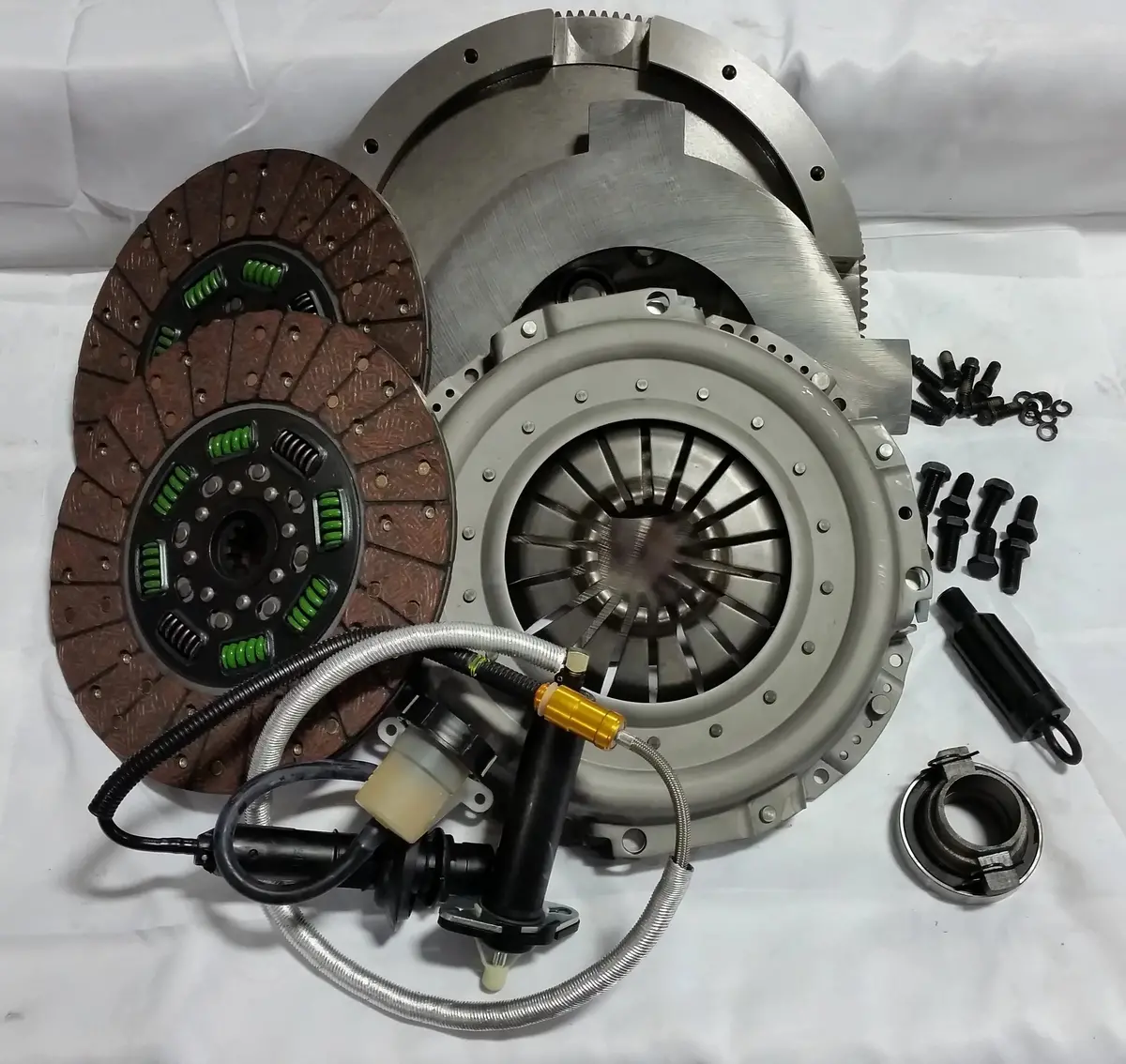Valair Street Dual Disc Clutch For 2005.5-2018 Dodge 5.9L/6.7L Cummins 1