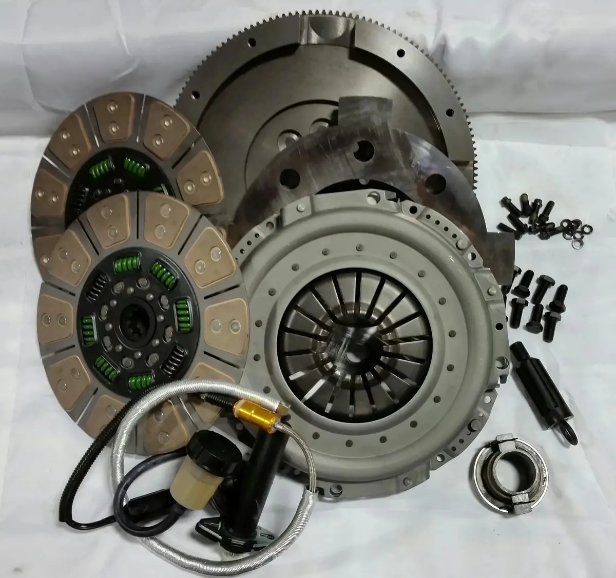 Valair Street Dual Disc Clutch For 2005.5-2018 Dodge 5.9L/6.7L Cummins 1