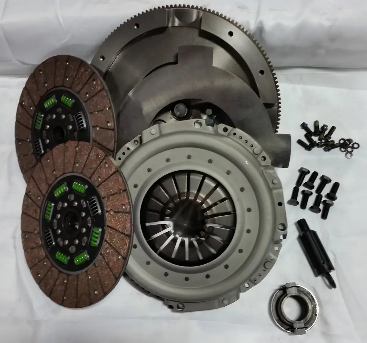 Valair Street Dual Disc Clutch For 2001-2005 Dodge 5.9L Cummins 1