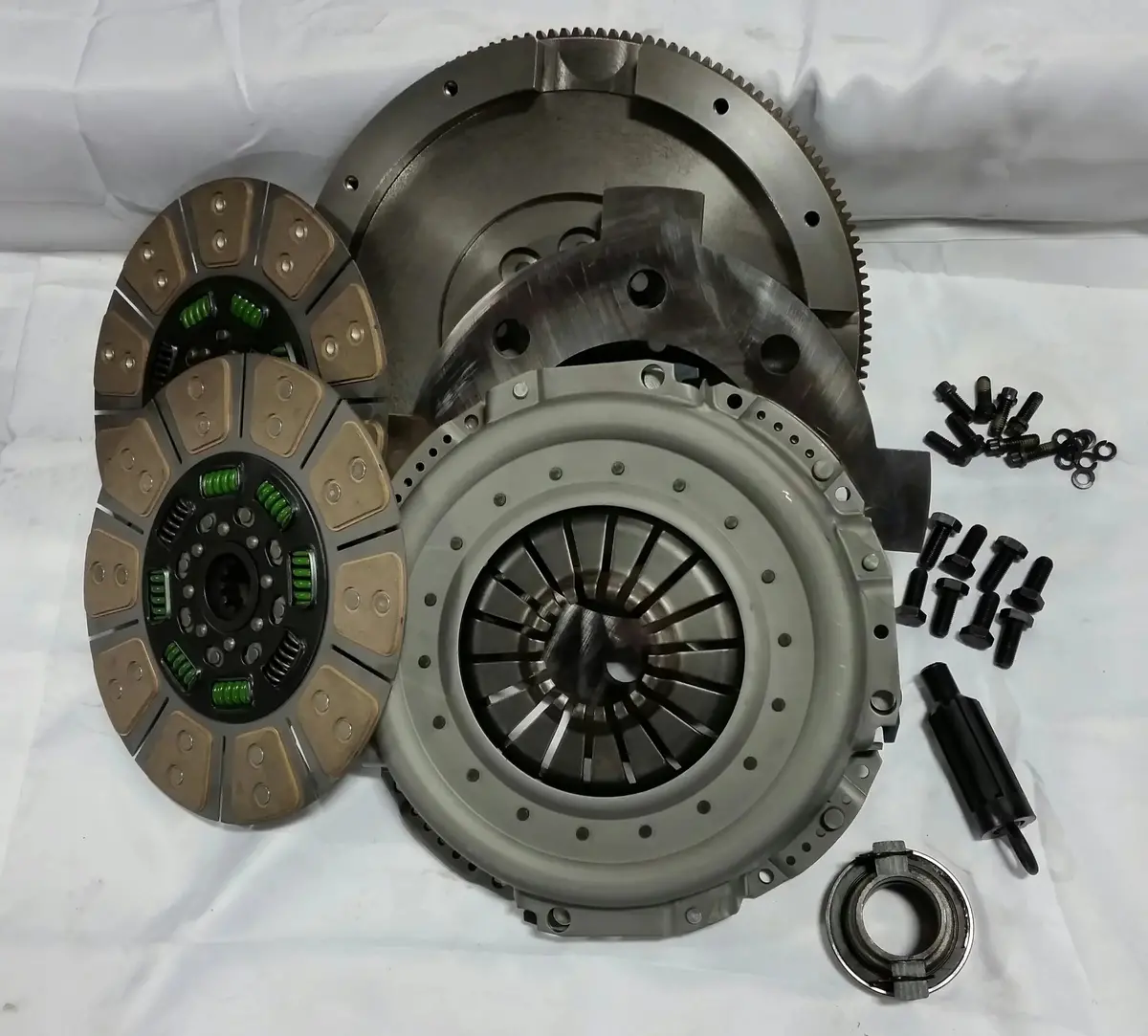 Valair Street Dual Disc Clutch For 2001-2005 Dodge 5.9L Cummins 1