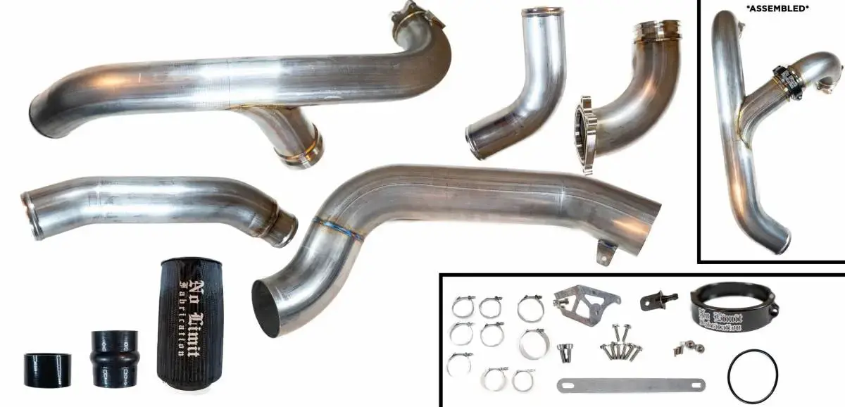 No Limit Fabrication 6.7 Powerstroke 2011-2024 Intercooler Piping Kit 1