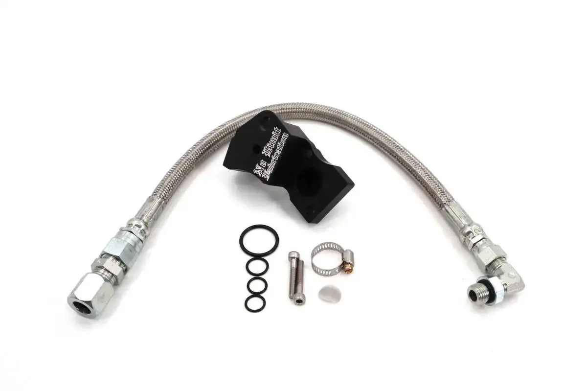 No Limit Fabrication Cp4 Disaster Prevention Bypass Kit For 2011-2024 Ford 6.7L Powerstroke 1