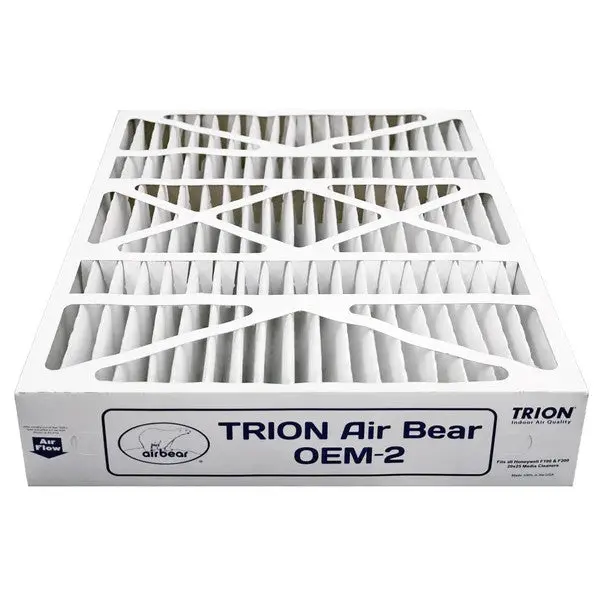 Trion 272649-11-205 Oem-2 Air Filter 16X25x4 (2-Pack, Merv 11) Replacement Filter For Honeywell Fc100a1029 / Fc200e1029, Actual Size 15.8" X 24.75" X 4.375" 2
