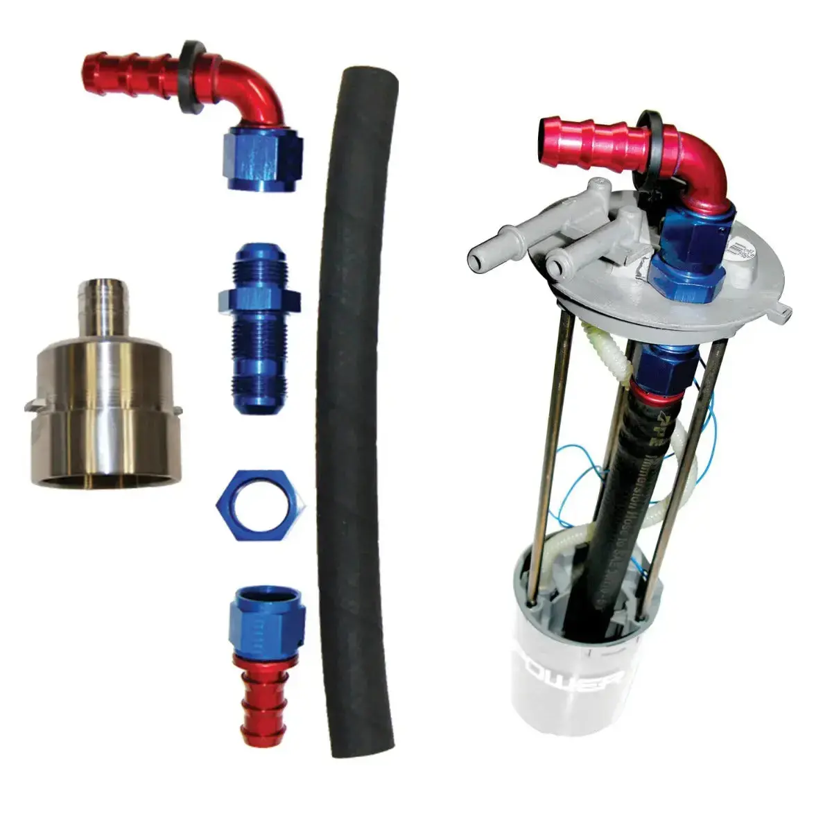 Ppe 2001-2005 Gm 6.6L Duramax Billet Aluminum Fuel Pickup Kit 1