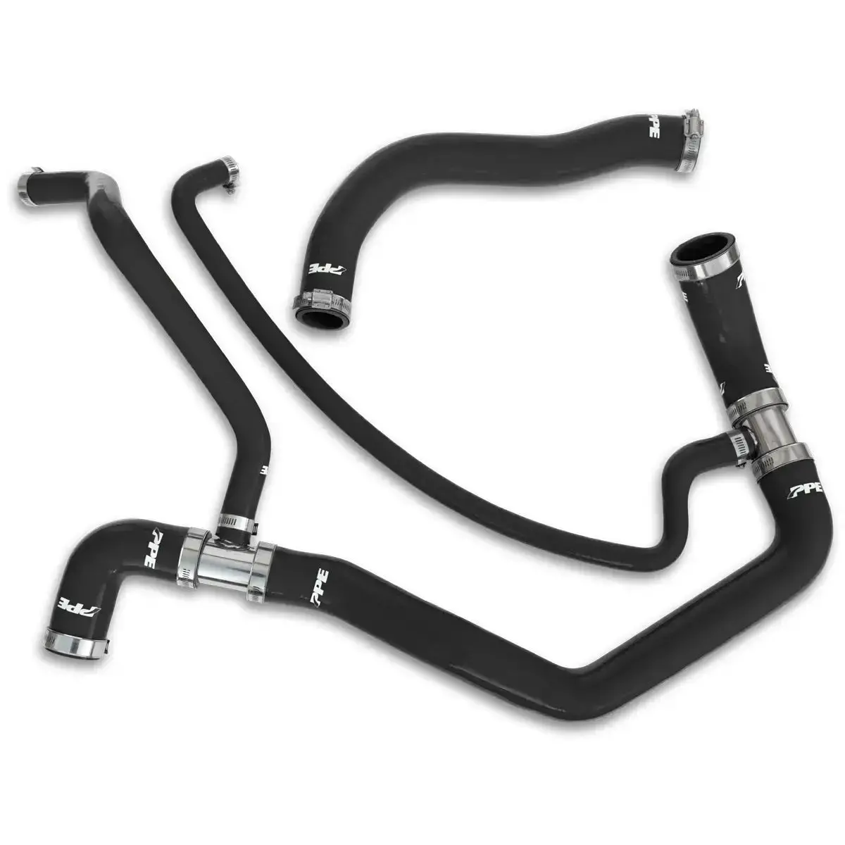 Ppe 2001-2005 Gm 6.6L Duramax Performance Silicone Upper And Lower Coolant Hose Kit 1