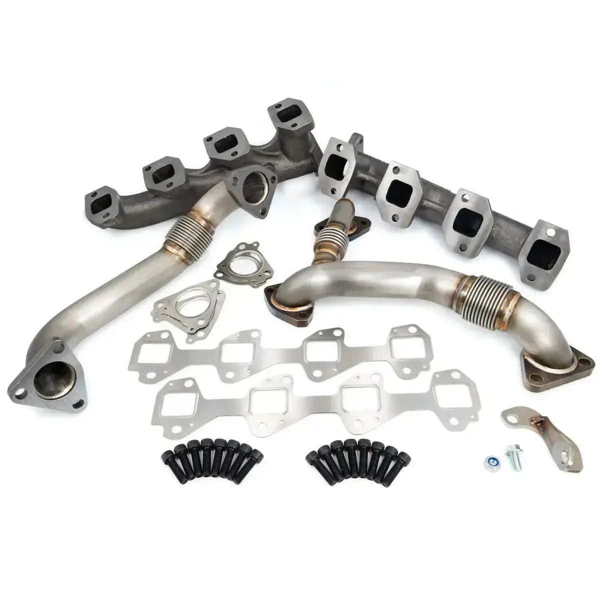 Ppe 2002-2004 (Ca Lb7) Gm 6.6L Duramax High-Flow Exhaust Manifold And Up-Pipe Kit 1