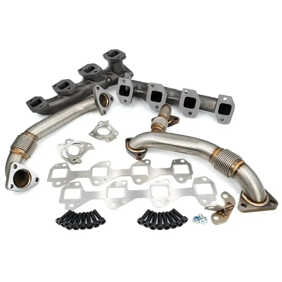 Ppe 2004.5-2005 Gm 6.6L Duramax High-Flow Exhaust Manifold And Up-Pipe Kit 1