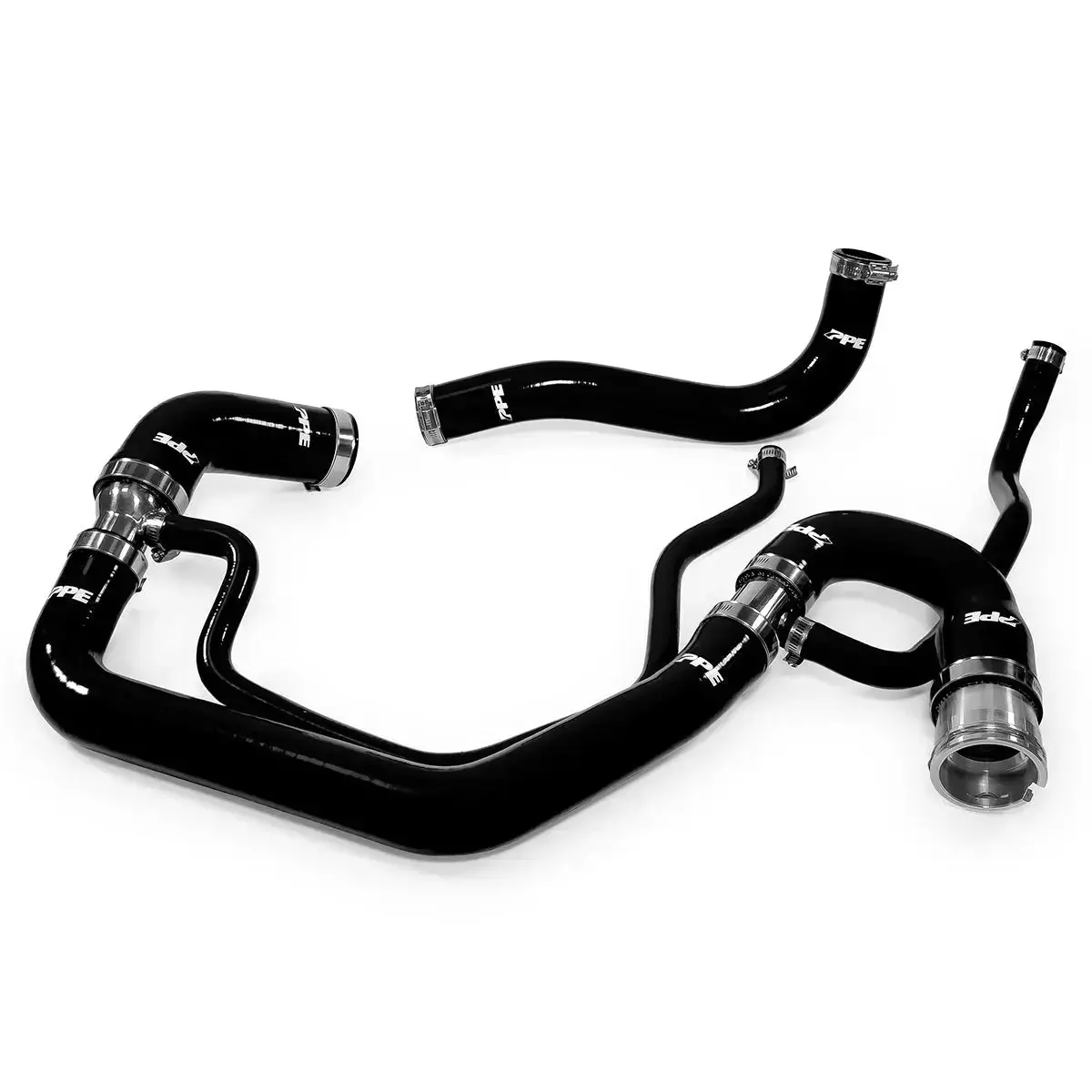 Ppe 2006-2010 Gm 6.6L Duramax Performance Silicone Upper And Lower Coolant Hose Kit 1