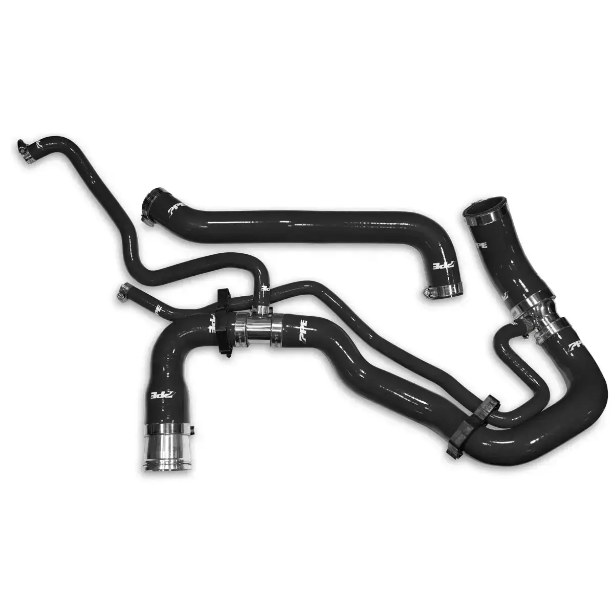 Ppe 2011-2016 Gm 6.6L Duramax Performance Silicone Upper And Lower Coolant Hose Kit 1