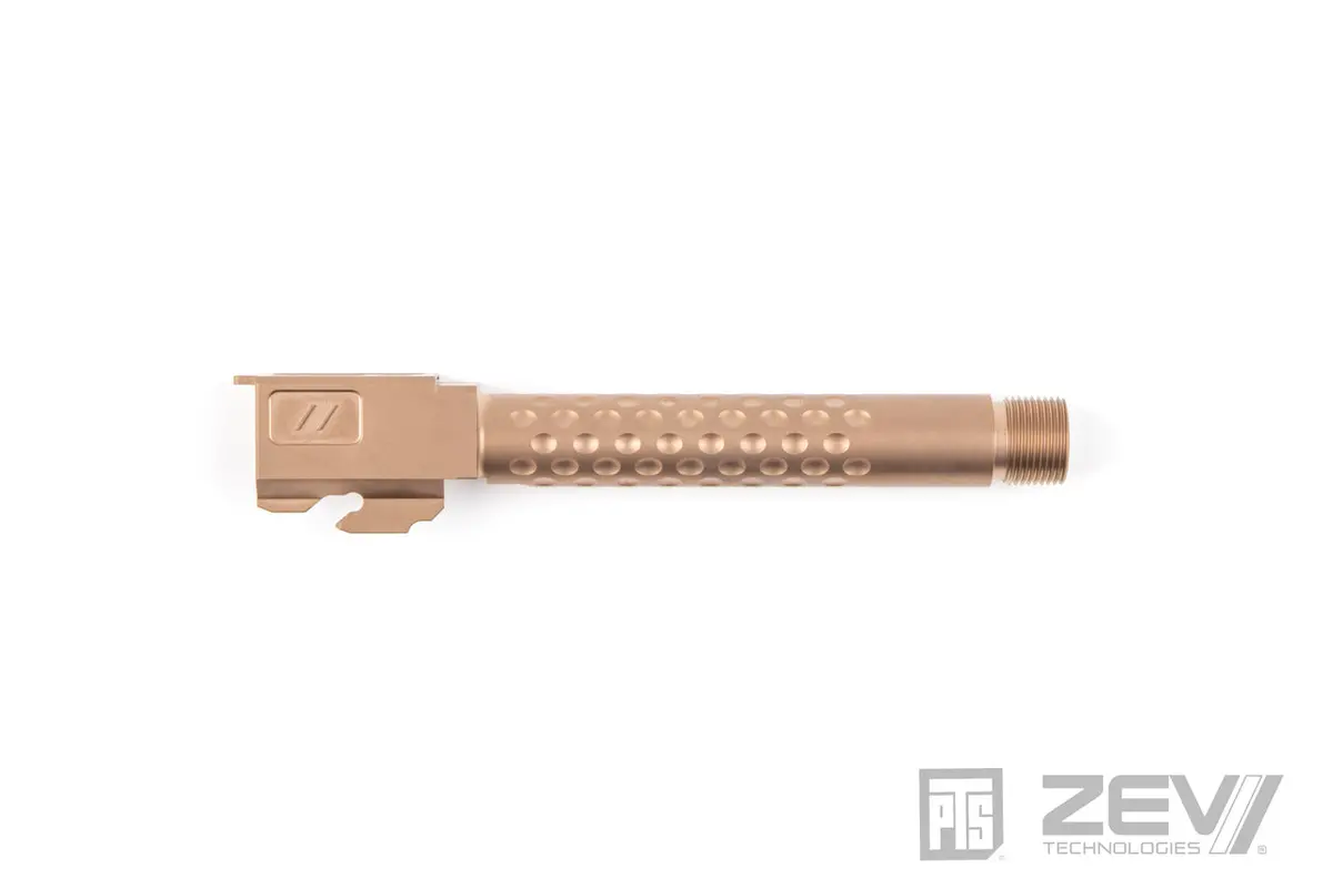 Pts Zev Suppressor Threaded Dimpled Barrel – Tm G17 1