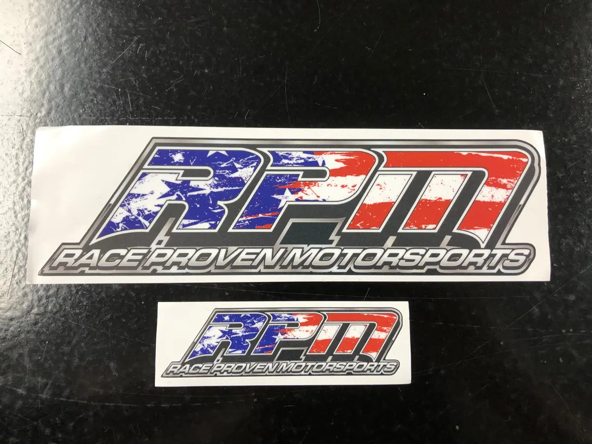 RPM Carbon-Fiber Look Decal Pack - Image 2