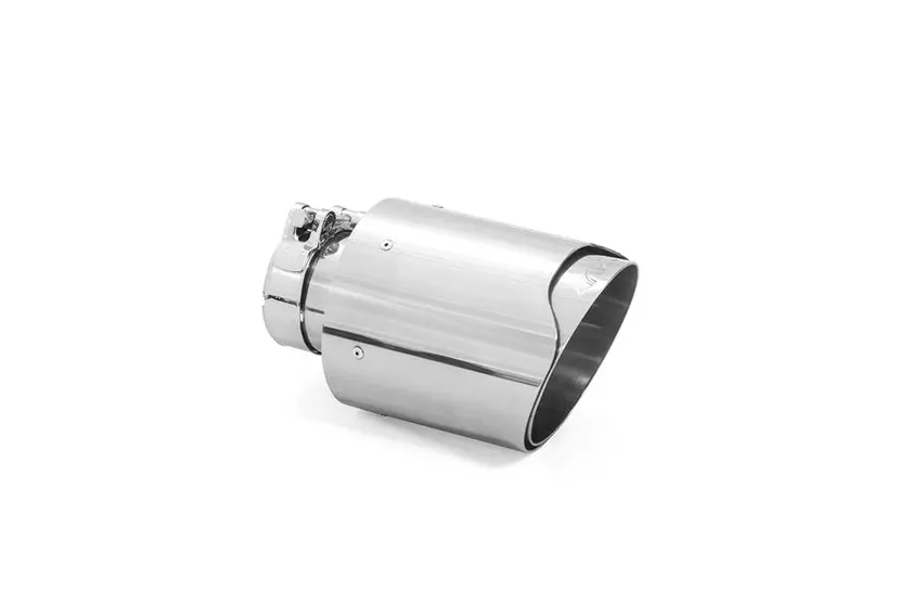 Stainless Steel Slip-On Single Exit Exhaust Tip | 2.50" Inlet | 4.50" Outlet | Ark - Tip1-Ss4.5 1
