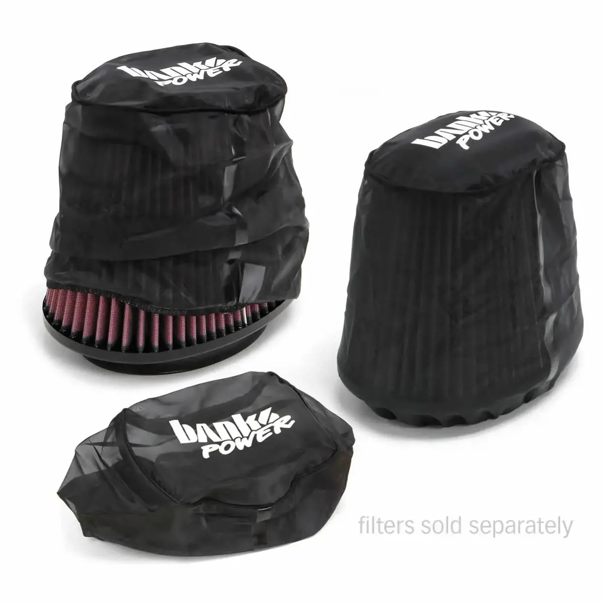 Pre-Filter Filter Wrap For Use W/Ram-Air Cold-Air Intake Systems Air Filter Pn 42158 And Pn 42188 Banks Power 1